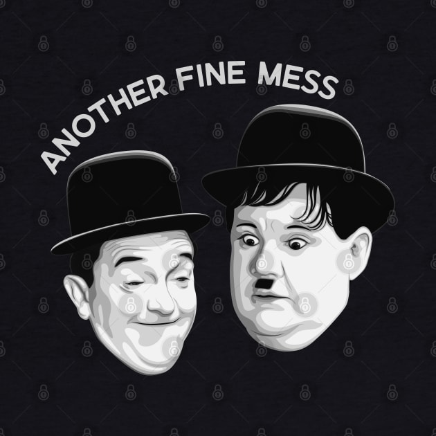 Laurel & Hardy - Another Fine Mess by PlaidDesign